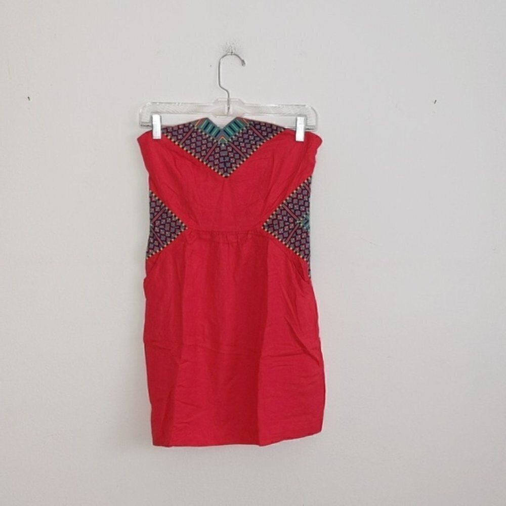 Ecote Strapless Dress Mini Dress